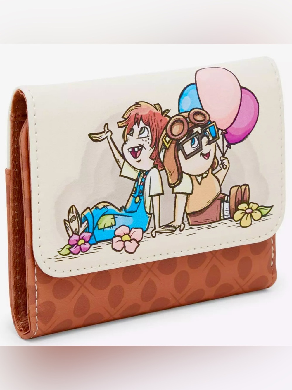New Disney Pixar Up Young Carl & Ellie Mini Wallet